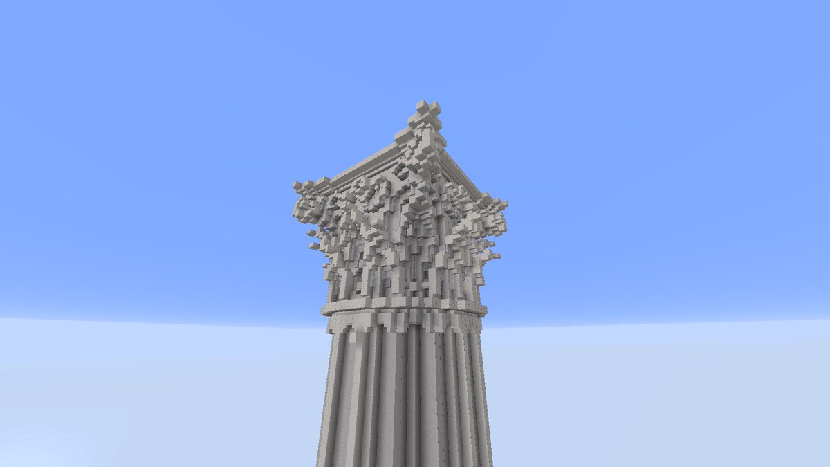 yintoou's tweet photo. Corinthian column https://t.co/XqvnaYOluG
