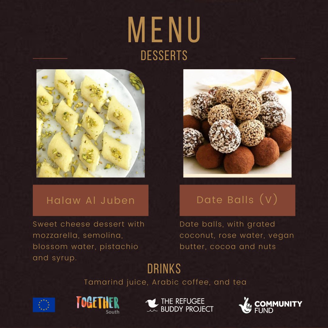 Helen’s homemade Syrian food is served in a choice of either a vegan or meat menu.