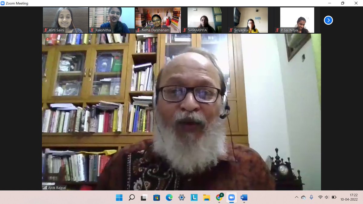 YFGG_India's tweet photo. We are elated to share about the successful completion of the second webinar session, for “Sankalp- Raising Spirits through Service Event, 2022” 
We were beyond blessed to have with us, Dr. Alok Bajpai, Consultant, Psychiatrist, IIT Kanpur. https://t.co/e6VWLgUlqG