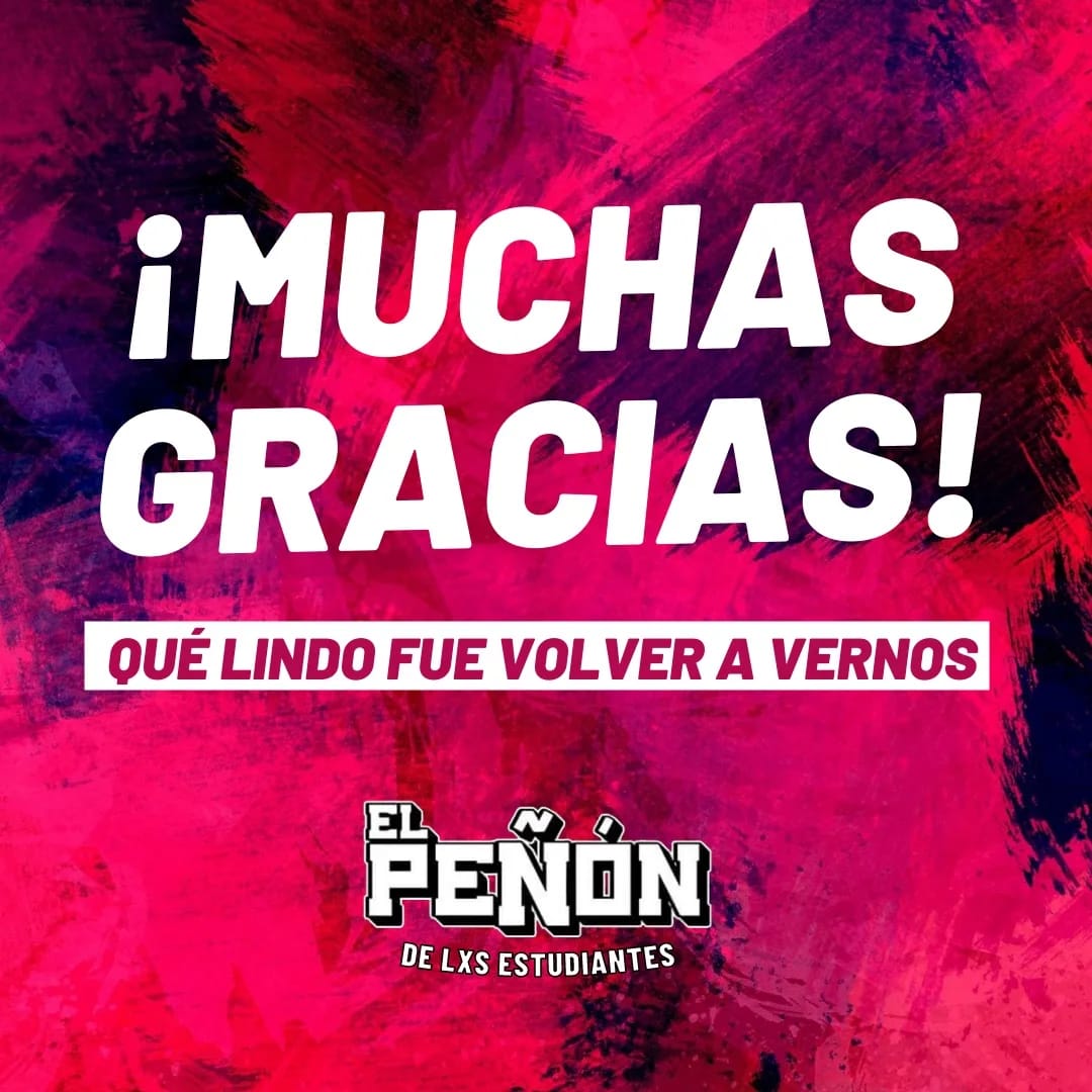 El_Penon's tweet photo. MUCHAS GRACIAS!

Después de dos años sin Peñón el Coloso volvió a explotar! Gracias a lxs 2500 estudiantes que fueron parte de esta vuelta! 💥 https://t.co/ujWfDDfaaF