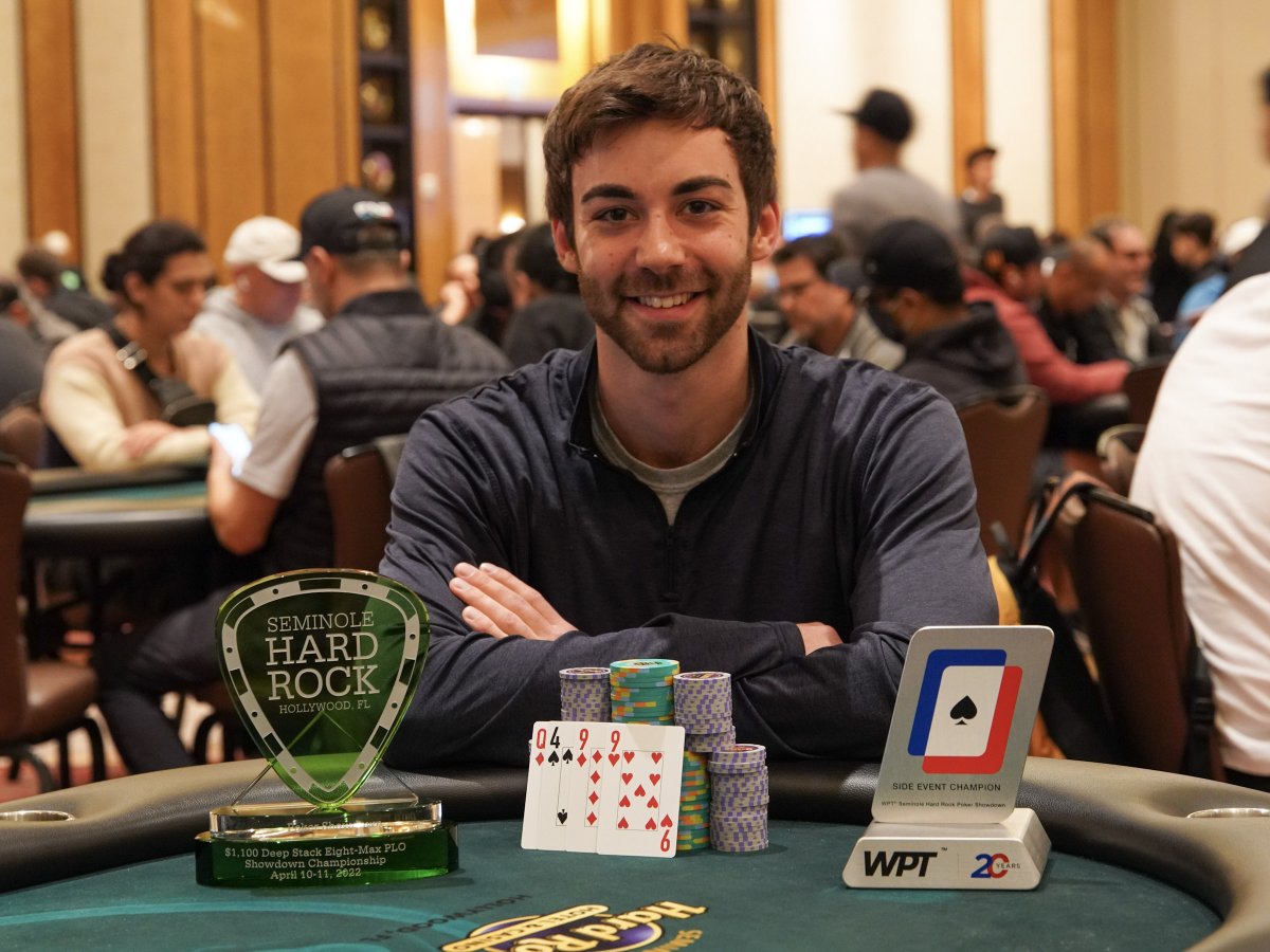 Frank Lagodich (<a href="/franklagodich/">Frank Lagodich</a>) topped an 89-entry field to win the <a href="/shrpo/">Seminole Hard Rock Poker Open</a> 2022 Seminole Hard Rock Poker Showdown Event 41: $1,100 Pot-Limit Omaha Championship (Freeze-Out) for $26,575.

seminolehardrockpokeropen.com/frank-lagodich…