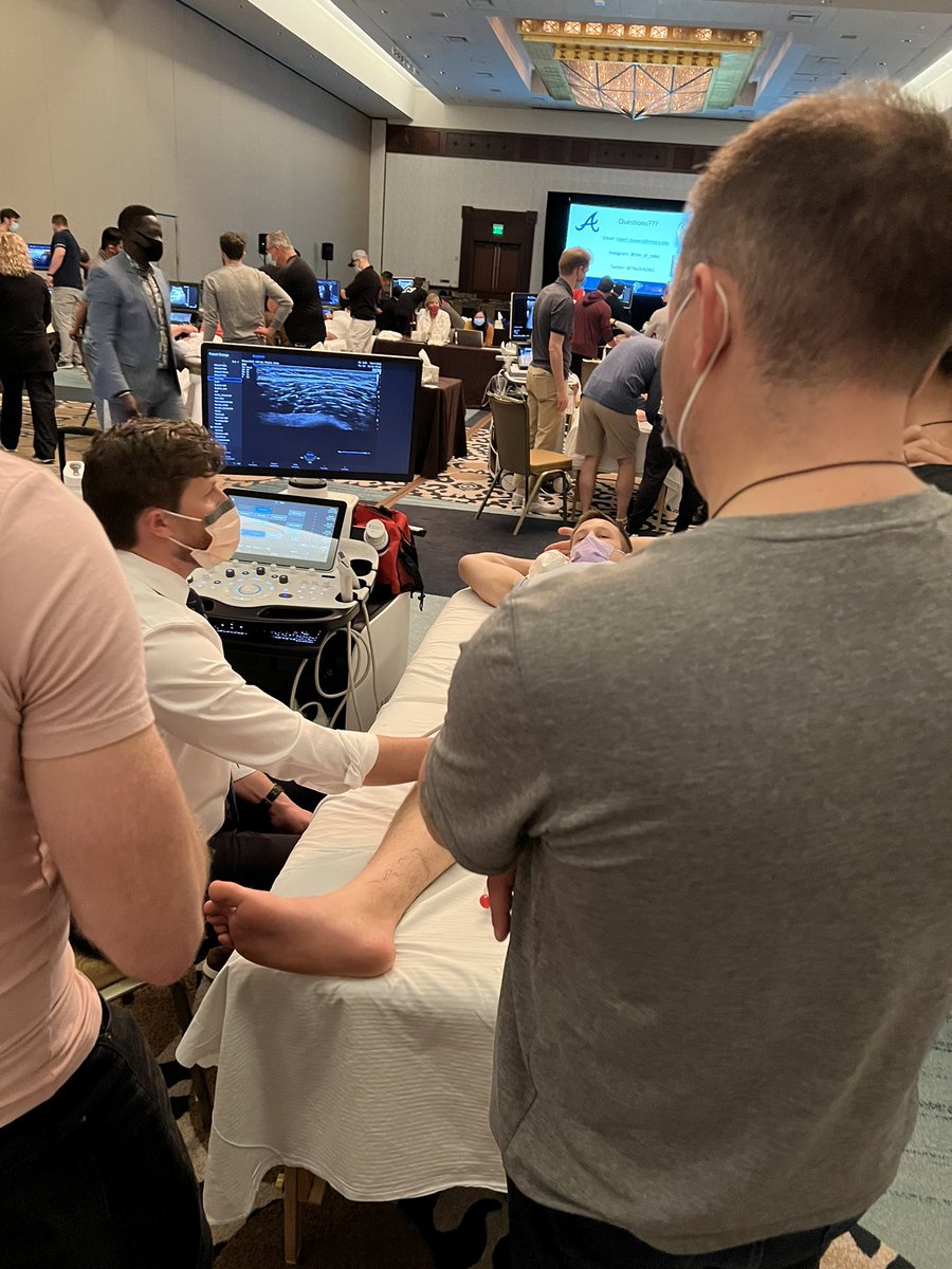 It’s GREAT to be back in person at <a href="/TheAMSSM/">AMSSM</a> in Austin TX teaching MSK Ultrasound and reconnecting with some good friends for the first time! Feeling appreciative for the opportunity <a href="/TheDrROBO/">Robby Bowers DO, PhD</a> <a href="/DrAlfySportsMed/">Dr. Alfy (Dr. Oluseun Olufade)</a> <a href="/ChrisCherianMD/">Chris Cherian, MD, RMSK</a> <a href="/WBerriganMD/">William Berrigan, MD, RMSK</a> <a href="/RaulRosarioMD/">Raul Rosario-Concepcion, MD, FAAPMR, CAQSM, RMSK</a>  #sportsmedicine #mskus