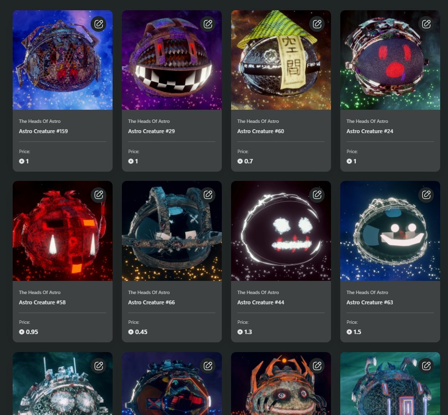 AstroCreatures's tweet image. The Heads of Astro is available at @exchgART everybody.

"Astro creature is a space astronaut looking helmet creature that travels across the galaxy, and they wanted to search a place called home, each astro has their own unique story"

Link :
exchange.art/collections/Th…

#Solana