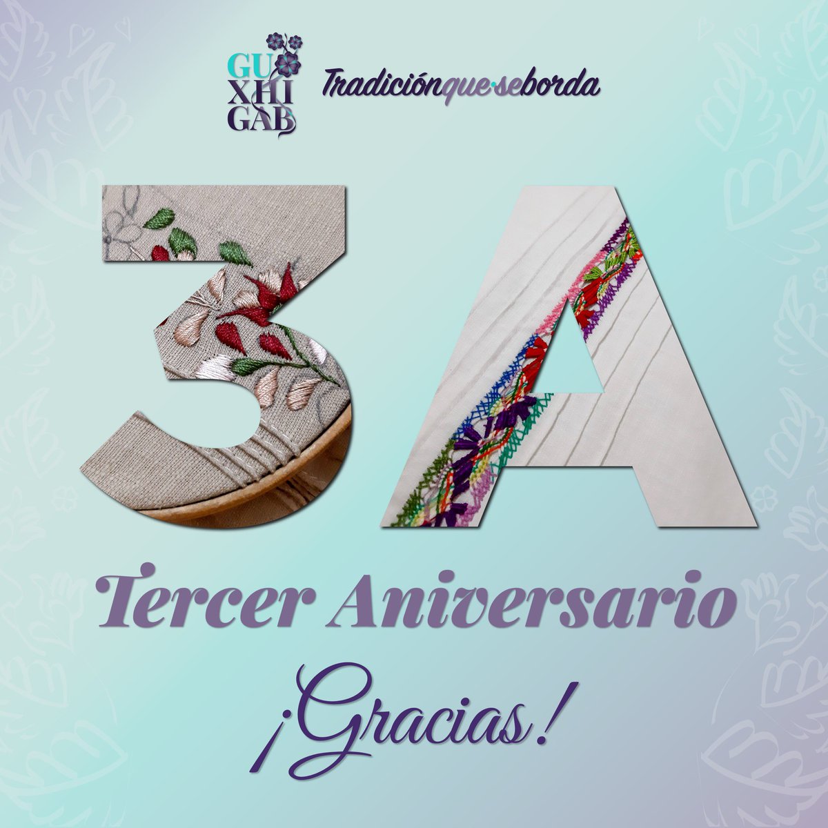 GuXhigab's tweet photo. Hoy cumplimos tres años de haber emprendido este viaje, han sido mil 96 días de aprendizaje, retos y crecimiento, gracias a quienes han creído en nosotros, a quienes portan nuestras prendas y sobre todo, gracias a nuestras familias por su apoyo incondicional. ¡Gracias! https://t.co/2xosUxGtD2