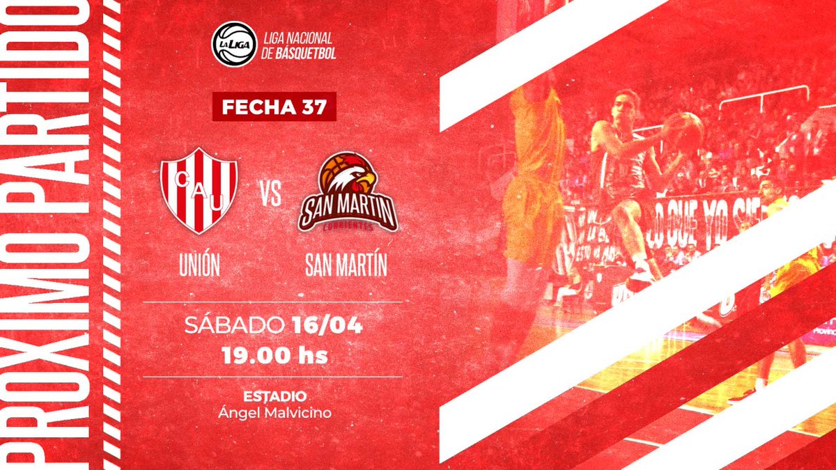 #LigaNacional 🏀

📅 SÁBADO 16/04!!!
🕑 19hs
📍  Ángel Malvicino 
🆚️ @sanmartincorrientes

🎫 SOCIOS GRATIS!!!

#VamosTate 🇦🇹