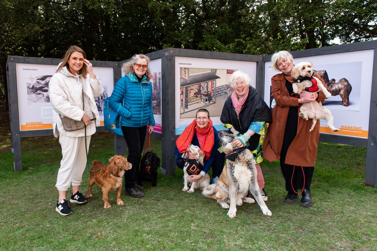 𝐁𝐚𝐫𝐤𝐢𝐧𝐠 – 𝐀 𝐂𝐞𝐥𝐞𝐛𝐫𝐚𝐭𝐢𝐨𝐧 𝐨𝐟 𝐃𝐨𝐠𝐬 𝐢𝐧 𝐀𝐫𝐭 celebrates the nation’s wonderful love affair with its four-legged best friends 🎨 It’s on display until Sun 3rd July, see more: ushaw.org/whatson/barkin… #Ushawesome #Barking #Durham2025 @create_north