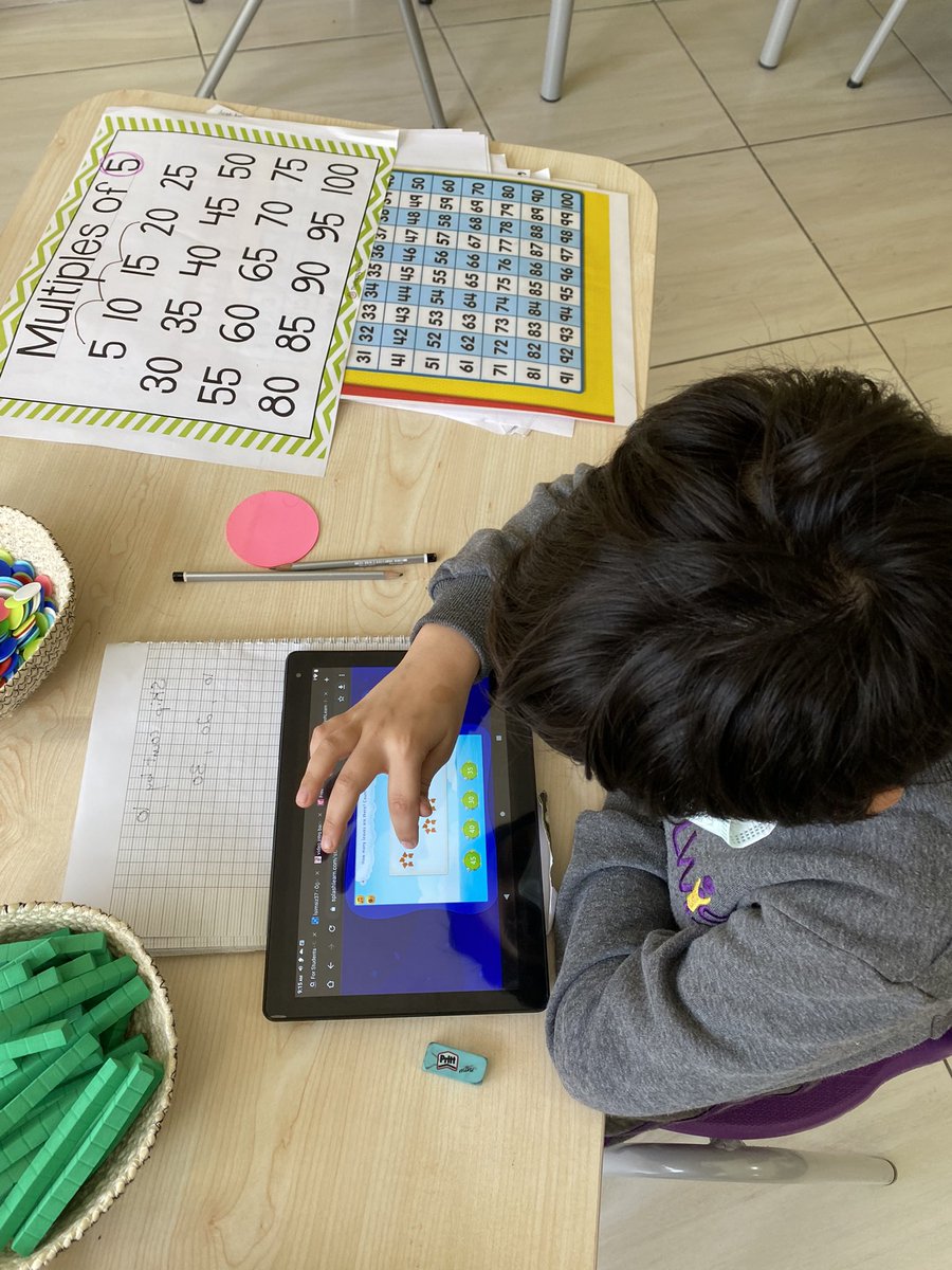 How does your #differentiated math class look like?
I have learners who are solving diff levels of division word problems using strategies, few working on division conceptually, one working on multiplication WP, and one working on Splashlearn #usingtaxonomy to #assess themselves