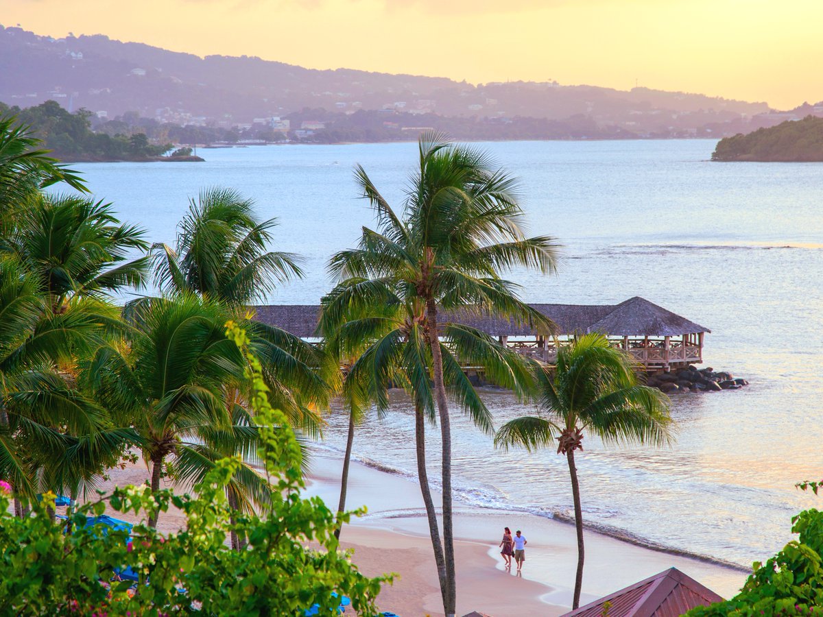 StJamesClubMB's tweet photo. It's a beautiful day for a stroll on the beach at St. James's Club Morgan Bay, St. Lucia!  Are you ready for an amazing all-inclusive summer vacation? https://t.co/XfcegTDKsj