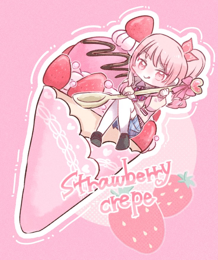 「#prsk_fa

瑞希🎀×苺クレープ🍓 」|柚吉のイラスト