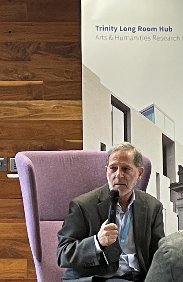 DMulrooney's tweet photo. Really enjoyed historian & University of Columbia’s Edward Said Professor of Arab Studies Rashid Khalidi’s thought-provoking talk on #Palestine & his ongoing research today @TLRHub #history #arabstudies #middleeast #EdwardSaid https://t.co/9sS6Hil3Jy