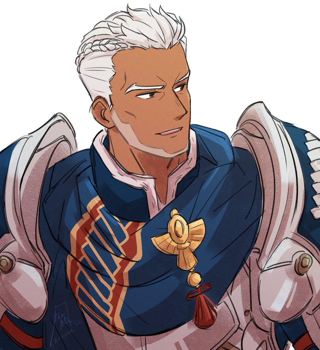 Dedue's new look in Three Hopes 

#FE3H #FIREEMBLEMTHREEHOPES  #DedueMolinaro