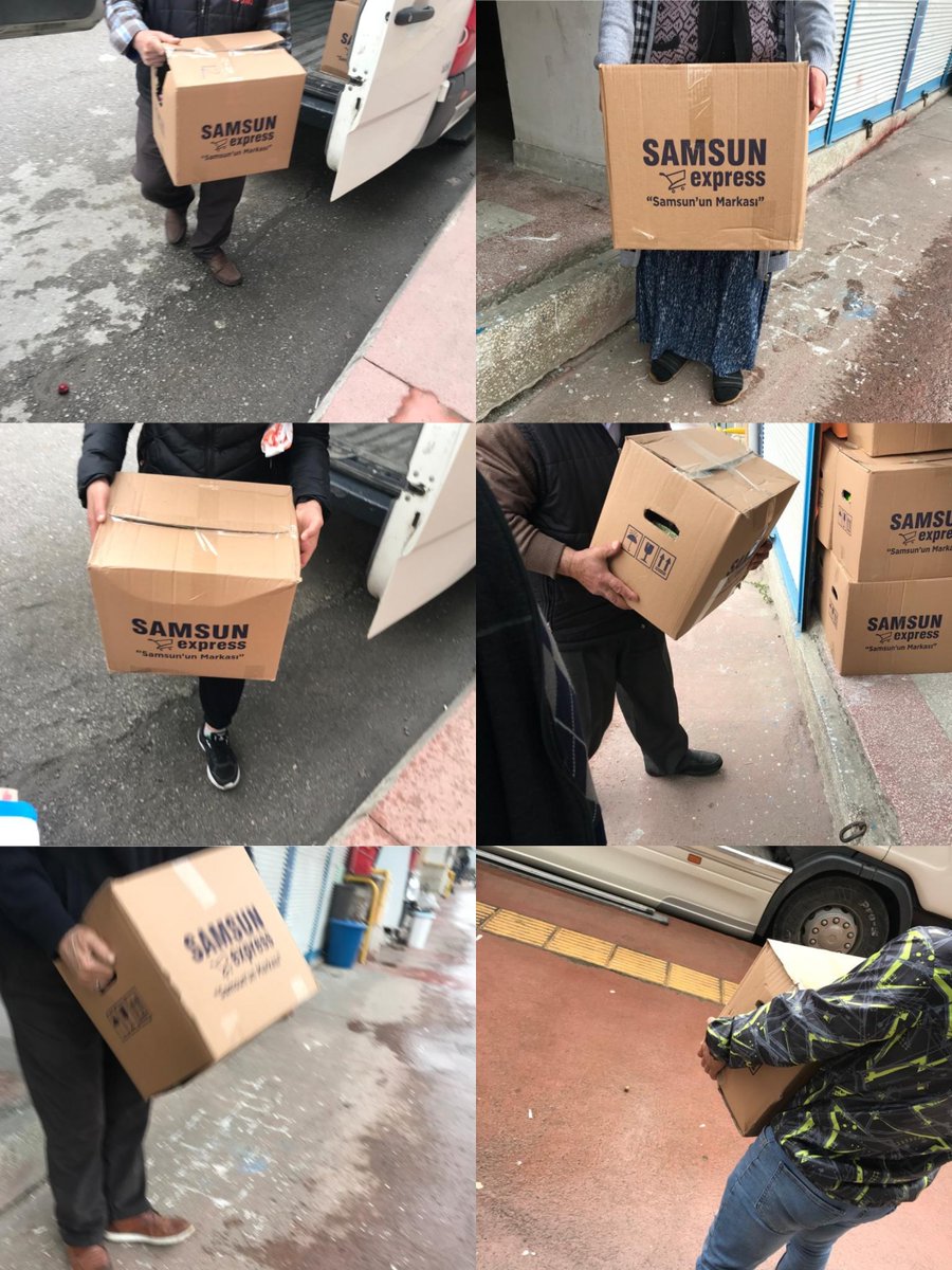 ashanesamsun's tweet photo. İhtiyaç sahibi ailelerimize 120koli erzak dağıtıldı. Vesile olan herkesten Rabbim binlerce kez razı olsun. https://t.co/XcIhWaNr5W