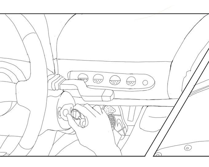 エリーゼのウインカーレバー変わった形してる 