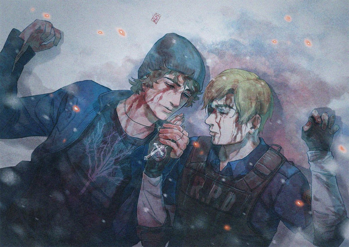 终局

#QuentinSimth #leonkennedy #昆昂 #Quenon
🤤🤤🤤太喜欢战损了