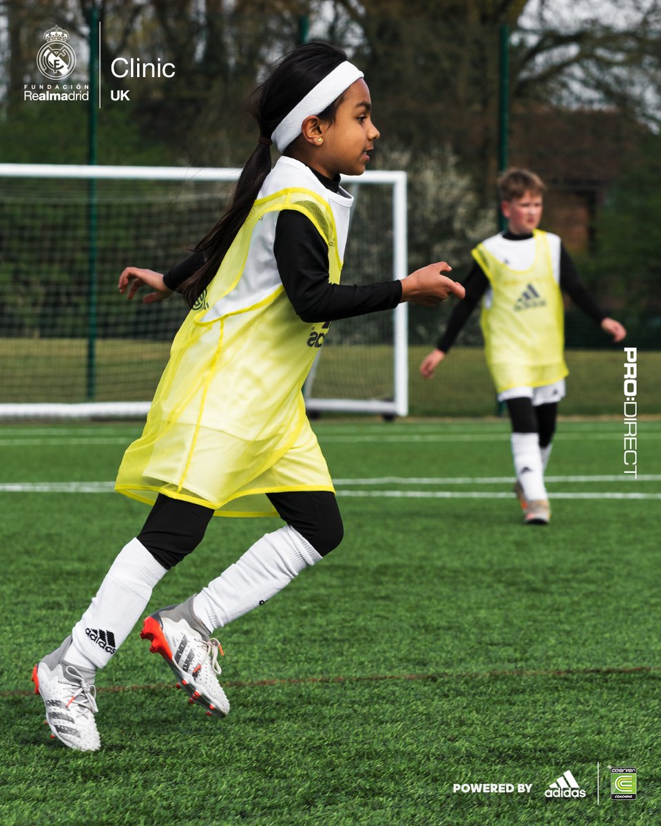 CoerverEW's tweet photo. Brighton ✅
St Albans ✅
Easter ‘22 @Fun_Realmadrid clinics have kicked off 🔥
#HalaMadrid #PlaytheREALway #RealSpirit
@ProD_Soccer
@adidasUK https://t.co/NjbI0eDibP