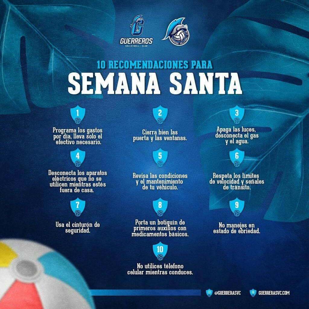 Estamos en la Semana Mayor. Tiempo de recogimiento, reflexión e integración familiar.

Vivamos esta Semana Santa con prudencia.

#SomosGuerreros #ConTodoPorTodo #Ss22 #SemanaSanta