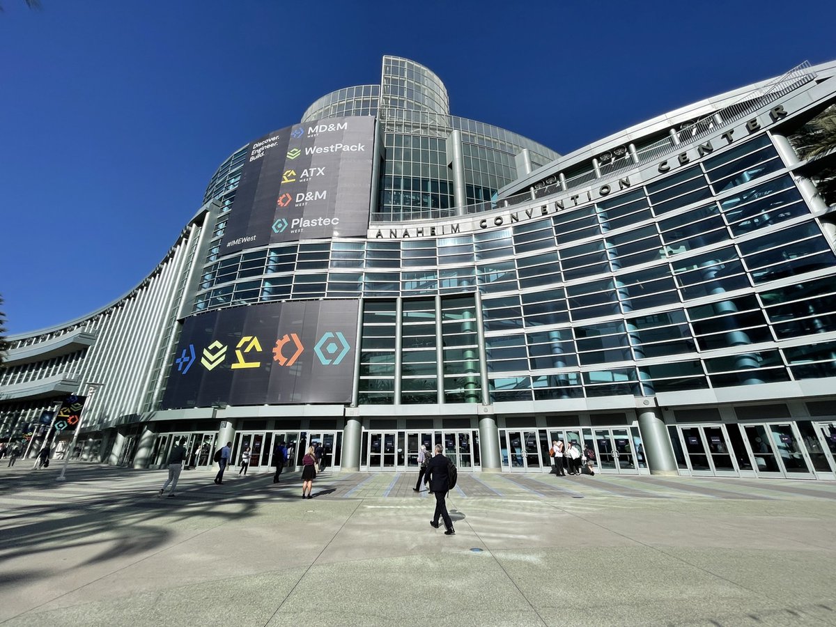 It's a gorgeous day in Anaheim as the MD&amp;M West 2022 starts today! <a href="/IME_Events/">Informa Markets - Manufacturing</a>. For a little shade and learn about roll-2-roll converting systems, come talk with Ben and Todd on booth 1955. 
#IMEWest #dcsusa #rotaryexperts