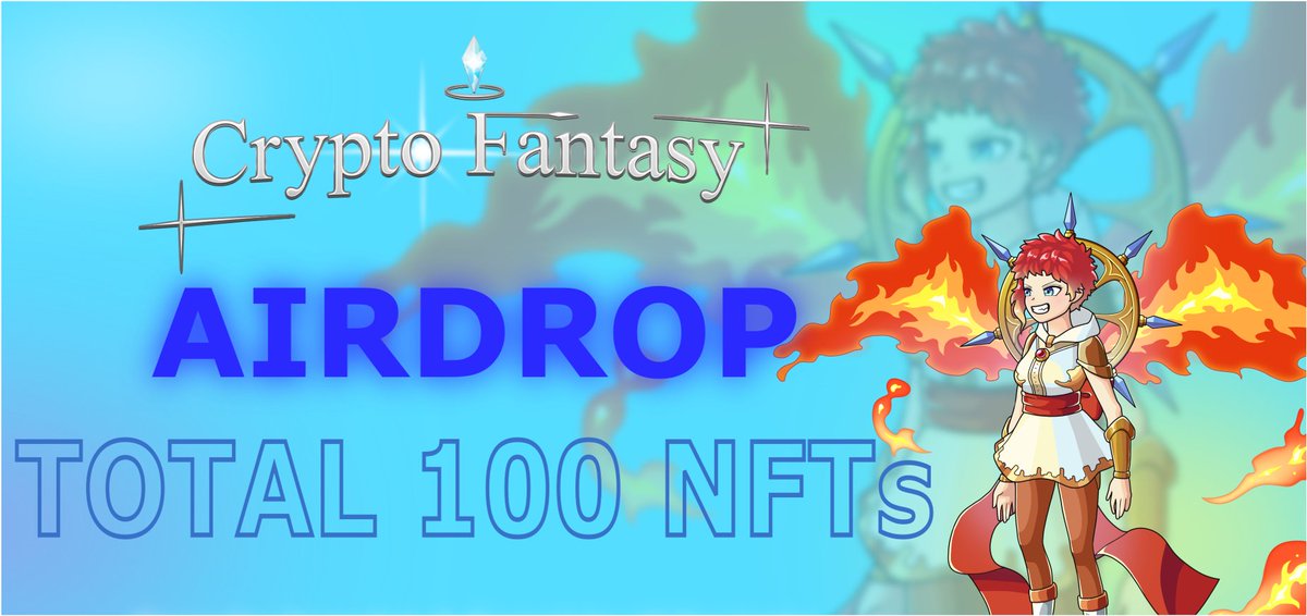 _CryptoFantasy's tweet image. Hello! Dear Heroes👋

With the implementation of the NFT #Gacha💎 at the end of April, we will #Airdrop limited edition #NFTs.

🚨 NFTs to 100 Winner🚨
✅ Follow 
✅ RT
✅ Join: discord.com/invite/6GMnrSN…
✅ Tag 3 Friends

⏱Contest ends 17-April⏱

#CryptoFantasy $CFC #GameFi