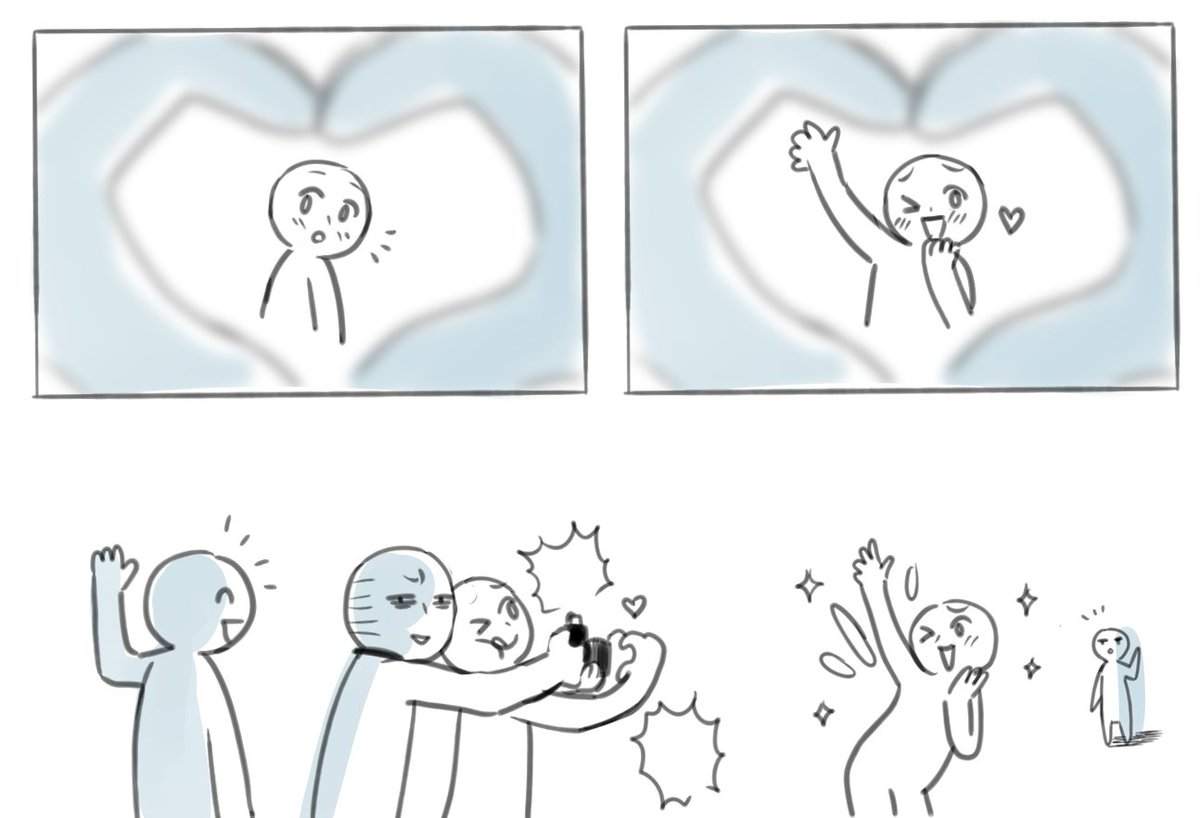Drawing your gang like this 