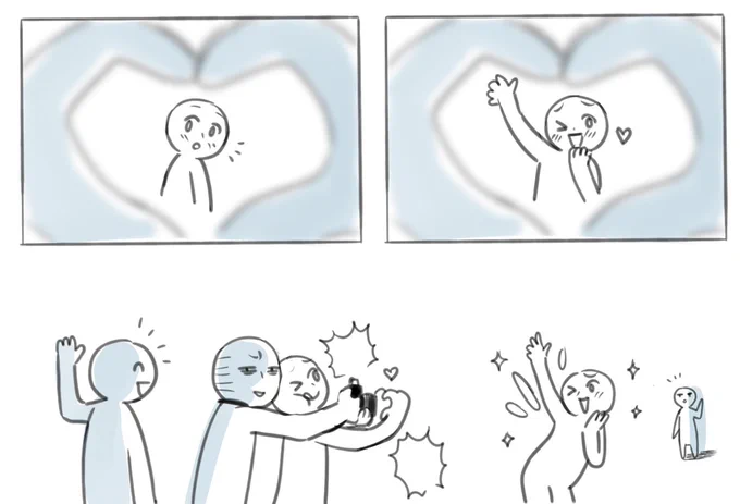 Drawing your gang like this 
