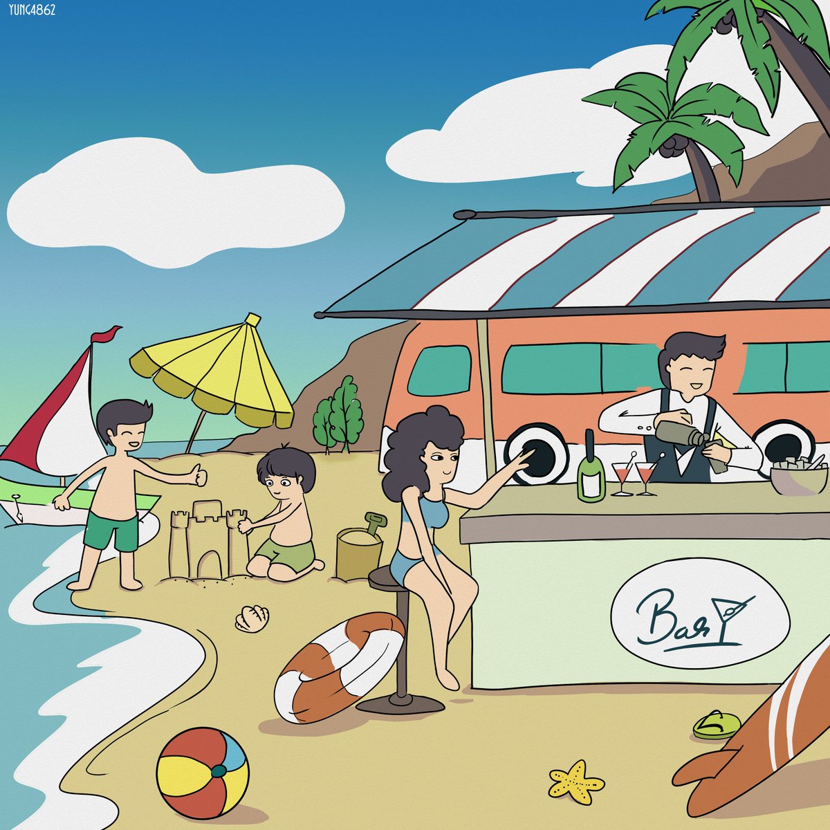 _0xyung_'s tweet photo. After hours of hard-working days, aren't we need to go out to refresh our battery ? I came to realized that and draw this small miniatures piece to express that relaxation is essential. Dont forget that everyone !
I hope you like it @MindblowonNFT @tahilalats @lickpalik https://t.co/1y3CeH9i4M