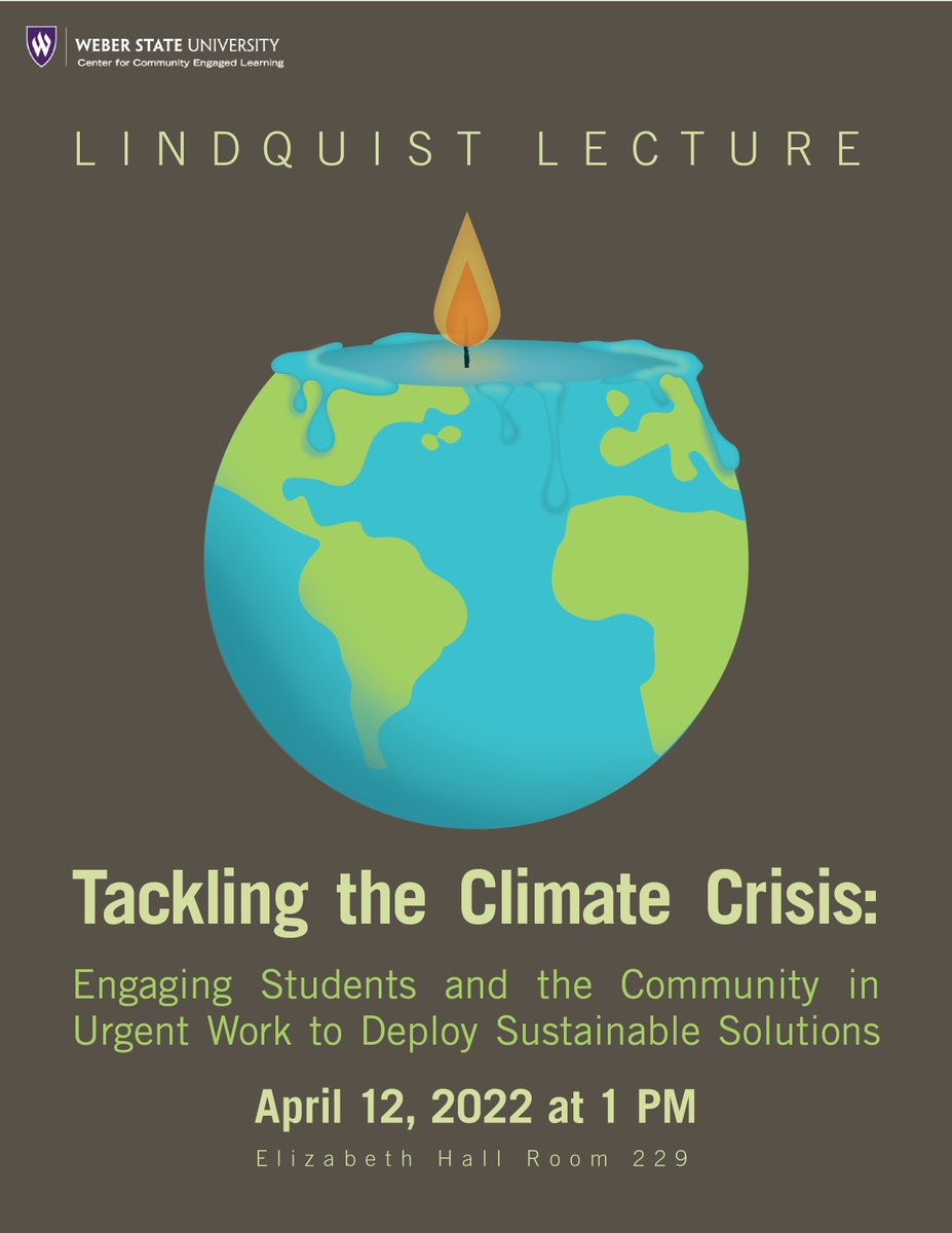 WSUsustainable's tweet photo. The crisis surrounding climate is ever growing. We need all of the help and engagement we can get to make urgently needed changes. Join us TODAY where we will learn about how we can tackle the climate crisis and what we can each do to promote a healthy climate. https://t.co/9922oJUSzL