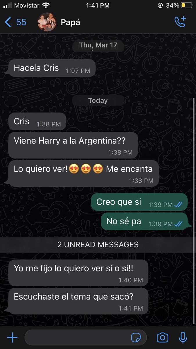 cristianferdez's tweet photo. Quien es más trolo mi papá o yo https://t.co/jneQAyuIRD