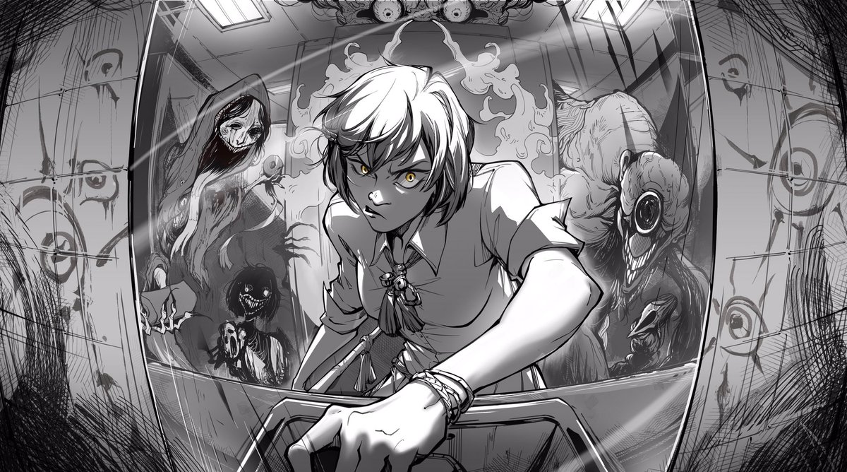 Saerinn_'s tweet image. Hey #PortfolioDay  !
I&apos;m Saerinn/Sabrina, a visdev artist in LA specializing in character design and worldbuilding!
Website : sabrinasentoso.myportfolio.com