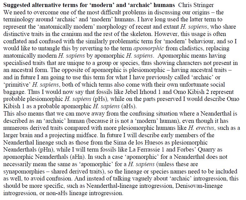 Chris Stringer tweet media