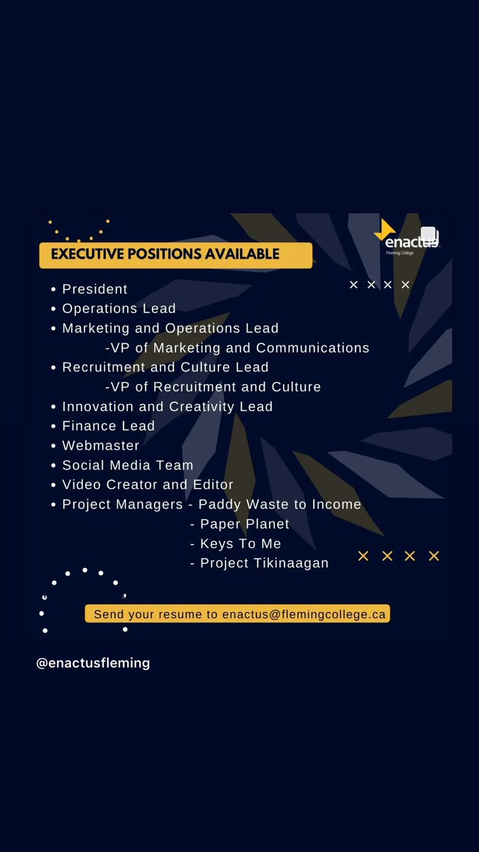 Enactus Fleming College tweet media