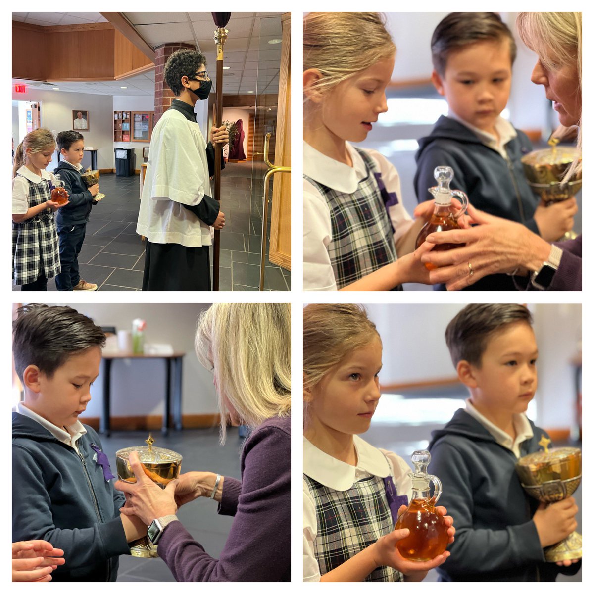 StAndrewEagles's tweet photo. Weekly Mass with the whole school community is such a rich blessing offered only by Catholic Schools. “For you are my hope, O Lord; my trust, O God, from my youth.” Psalm 71:5. #HolyWeek2022 #staywithjesus #Catholic @arlingtonOCS @J_Vorbach @arlingtonchurch @acatholicherald https://t.co/wuRvbdlbnd