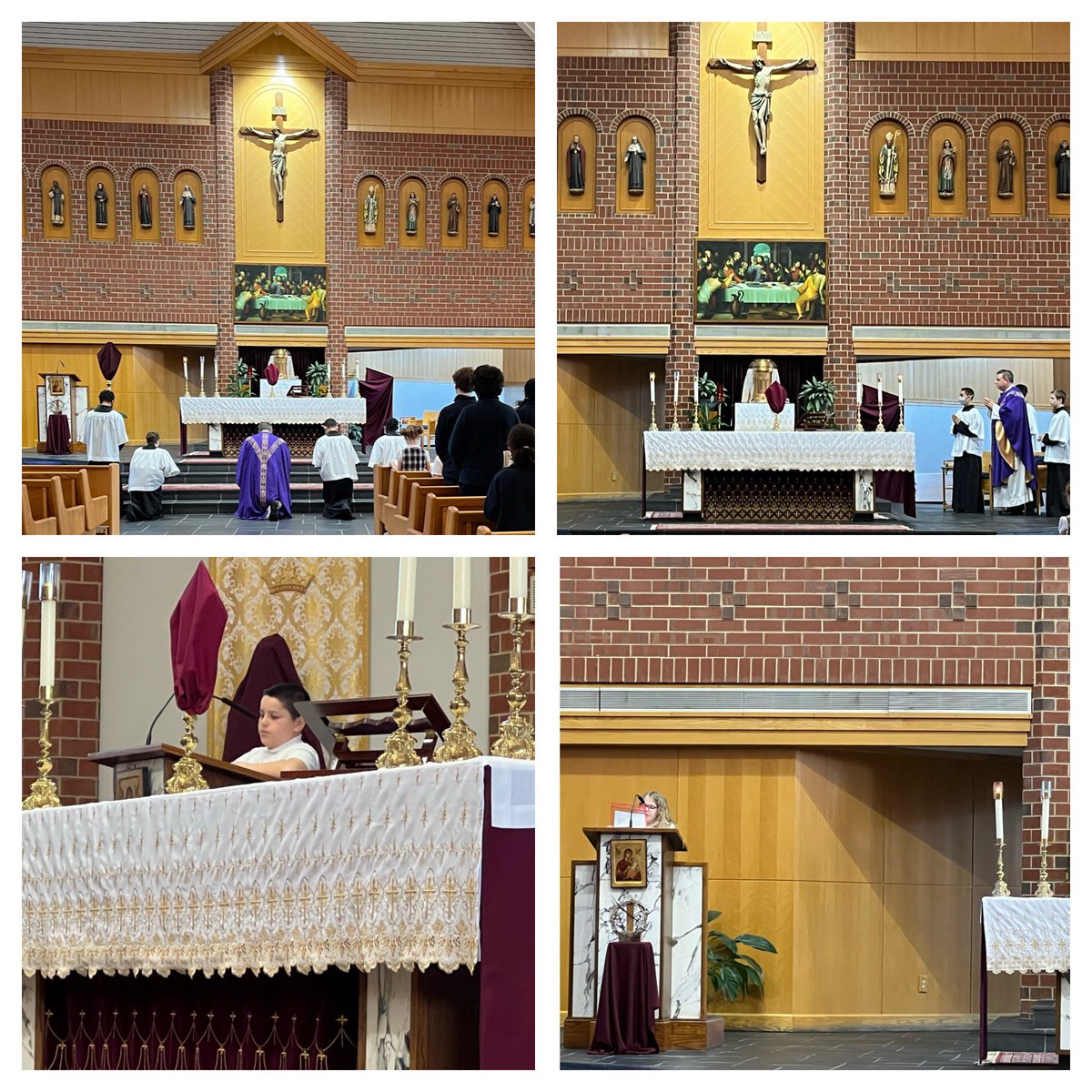 StAndrewEagles's tweet photo. Weekly Mass with the whole school community is such a rich blessing offered only by Catholic Schools. “For you are my hope, O Lord; my trust, O God, from my youth.” Psalm 71:5. #HolyWeek2022 #staywithjesus #Catholic @arlingtonOCS @J_Vorbach @arlingtonchurch @acatholicherald https://t.co/wuRvbdlbnd