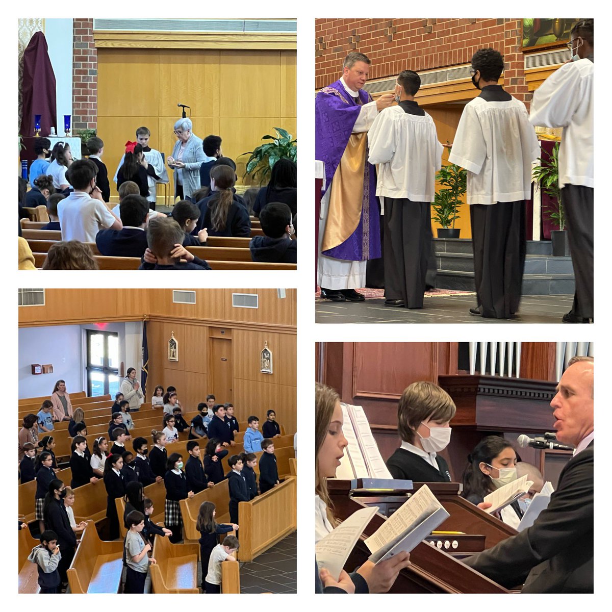 StAndrewEagles's tweet photo. Weekly Mass with the whole school community is such a rich blessing offered only by Catholic Schools. “For you are my hope, O Lord; my trust, O God, from my youth.” Psalm 71:5. #HolyWeek2022 #staywithjesus #Catholic @arlingtonOCS @J_Vorbach @arlingtonchurch @acatholicherald https://t.co/wuRvbdlbnd
