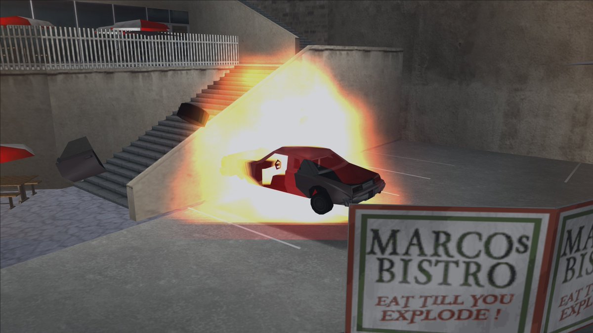 GTAChainGame's tweet photo. Trivia: It's an explosive finale at Marco's Bistro during "Mike 'Lips' Last Lunch"! We're tasked in completing the preparations for the event, doing so in 142 seconds on average, with a record of 104 seconds set by @GTAKid667 in Round 98!

#GTAIII #ChainGameTrivia https://t.co/6VWQmvvA8a