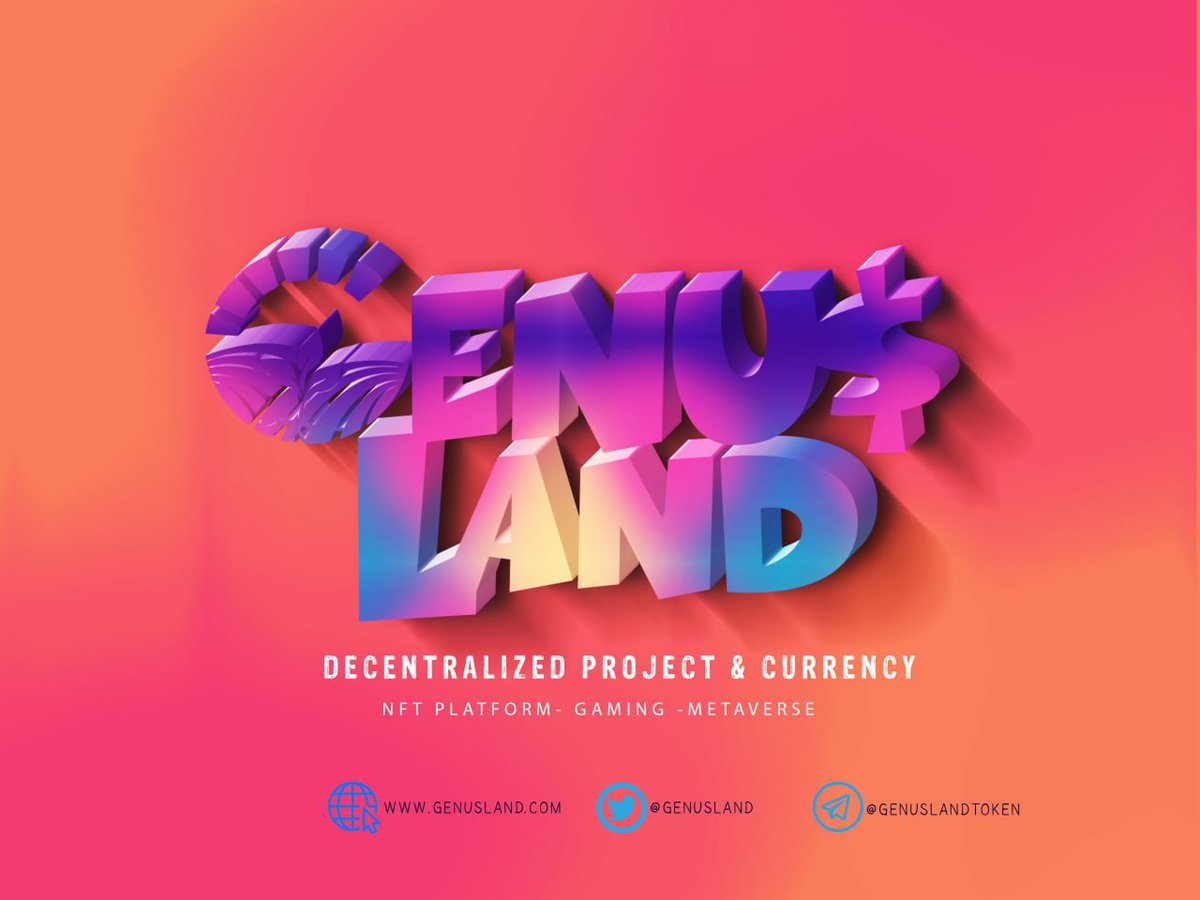 <a href="/Crypto__emily/">Emily’s Universe 💎</a> Experience the fascinating and popular #Masterchef competition for the first time in #Metaverse and in the big #Genusland project.🤩

This project includes very attractive and diverse sections such as cooking, game, Nft and ... 
Do not miss it😌

genusland.com

#GENUS