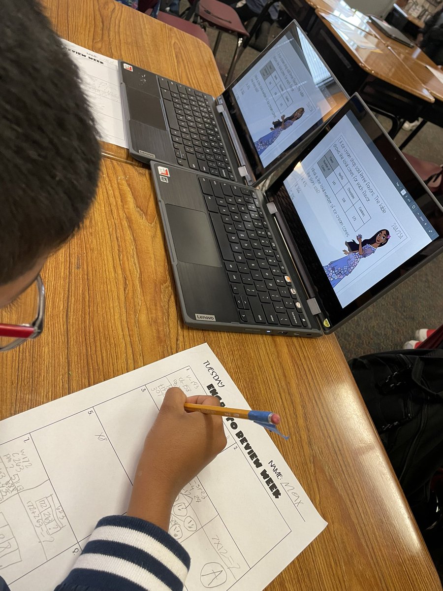 ae_segura's tweet photo. Day two of Encanto @DixieTylerISD! Students solved problems to earn Isabella’s flowers and made a crown! https://t.co/zgHIkGoJfc