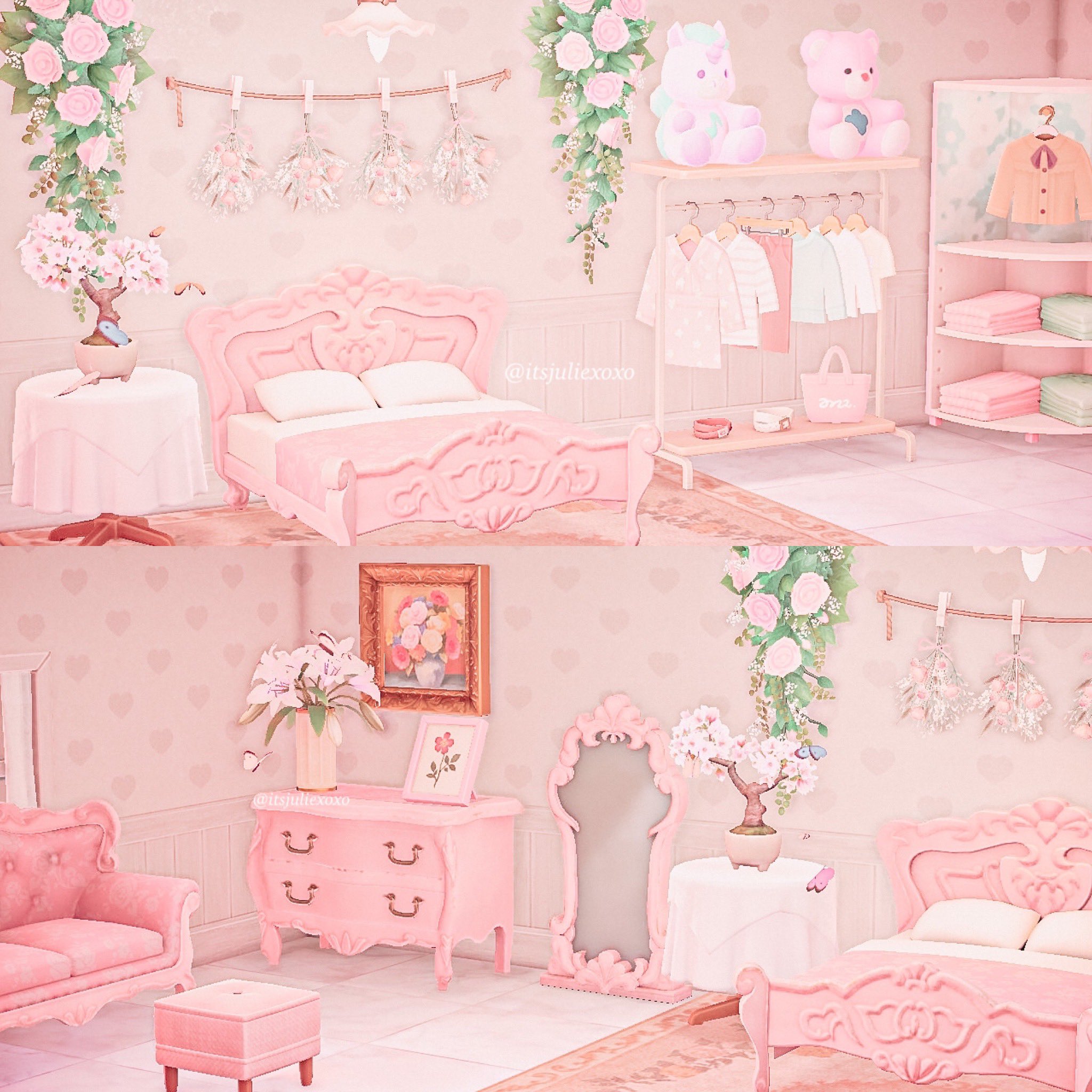 ʚ julie ɞ˚*ೃ♡ on Twitter "my pink bedroom is all i need ♡ ACNH 