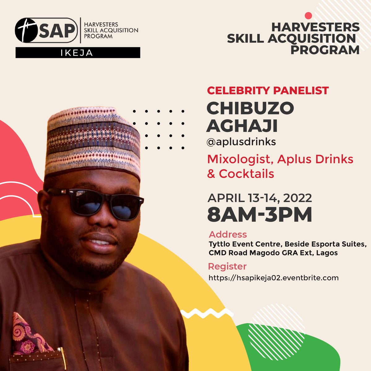 1 Day to HSAP Ikeja!🎉🎉🎉

Have you signed up yet?

If you are looking to actively pursue a career in this field, what’s stopping you?

.
.
.
.
.
.
.
#HarvestersIkeja 
#HSAP
#2022yearofeaseandplenty 
#NewBeginnings
#changinglives