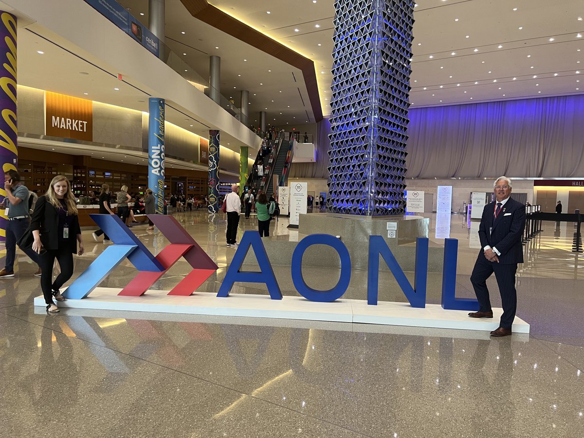 The ⁦<a href="/SigmaNursing/">Sigma Nursing</a>⁩ board is representing our membership at ⁦<a href="/tweetAONL/">AONL</a>⁩ Thanks to our members for allowing us to be your ambassadors! Here to #BeBold