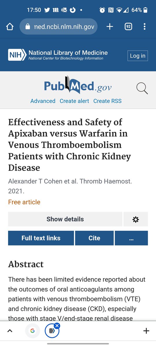 What anticoagulants should we use in patients with severe renal impairment?

We all struggle with conventional therapy and its safety. Perhaps this study will help guide us in VTE patients
