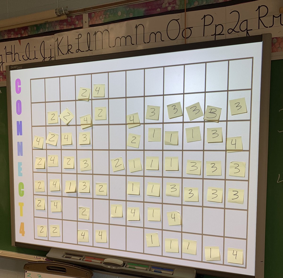 Connect 4 review game in room 103 today! My kids had a blast! <a href="/SpsTruman/">SPS Truman</a>