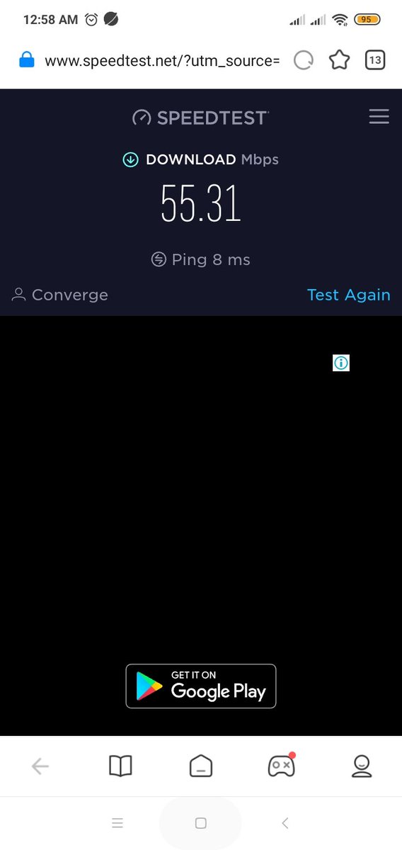 IL2LUNadine's tweet photo. #ConvergeSpeedtestChallenge https://t.co/SZbKYC0Trf