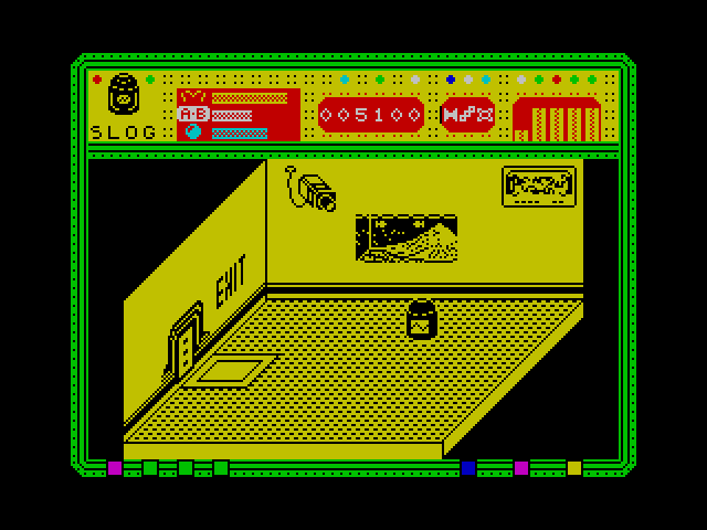 OldSchoolBooks1's tweet photo. Tuesday's #retrogaming on the #ZXSpectrum #TheFifthQuadrant from #BubbleBus, find your fellow #robots, within the 230 rooms , swap between four robots (once you find them ) and avoid the #Zimen, got to be quick on the fire button with this game! https://t.co/2rB1xJLRpR