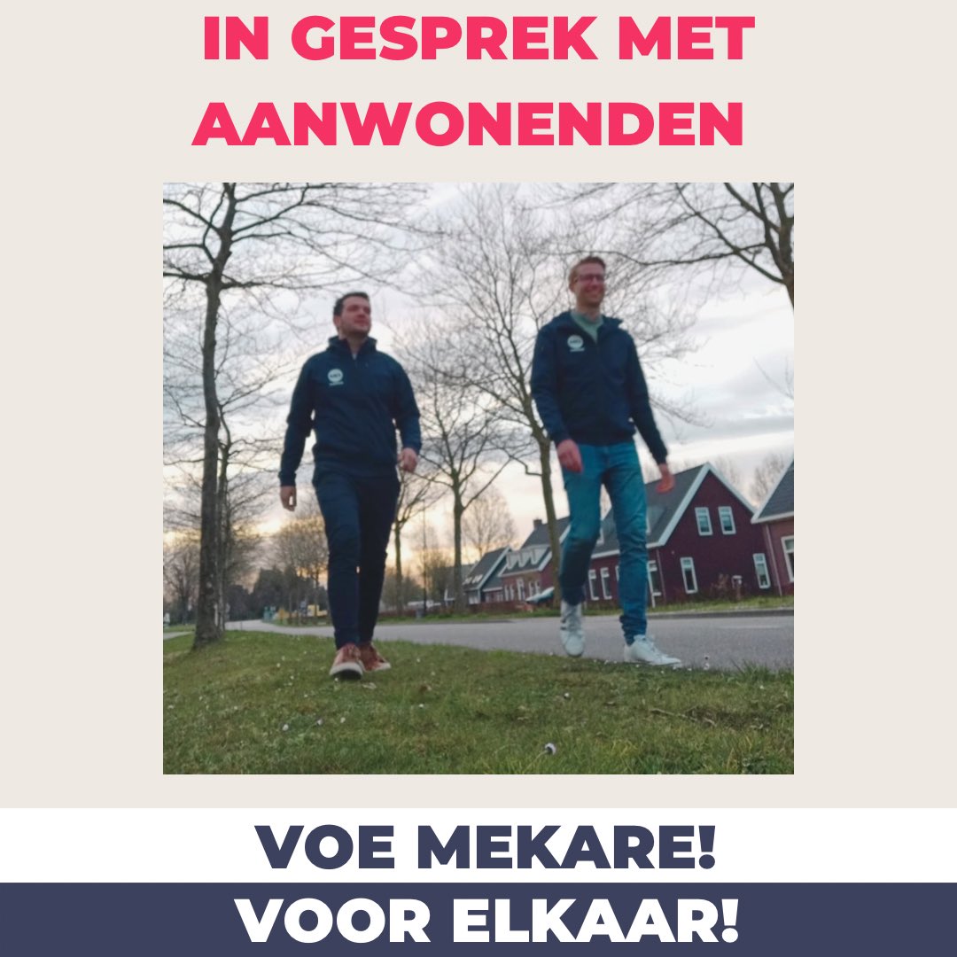 LANGS DE DEUREN

14 april staat de inforaad over de verkeerssituatie op de Stenevate in Heinkenszand gepland.

Mitchel en Niels zijn langs de aanwonenden gegaan om input op te halen.

We konden niet overal langs door de leuke gesprekken, wordt daarom vervolgd!

#voemekare💪🏻💚