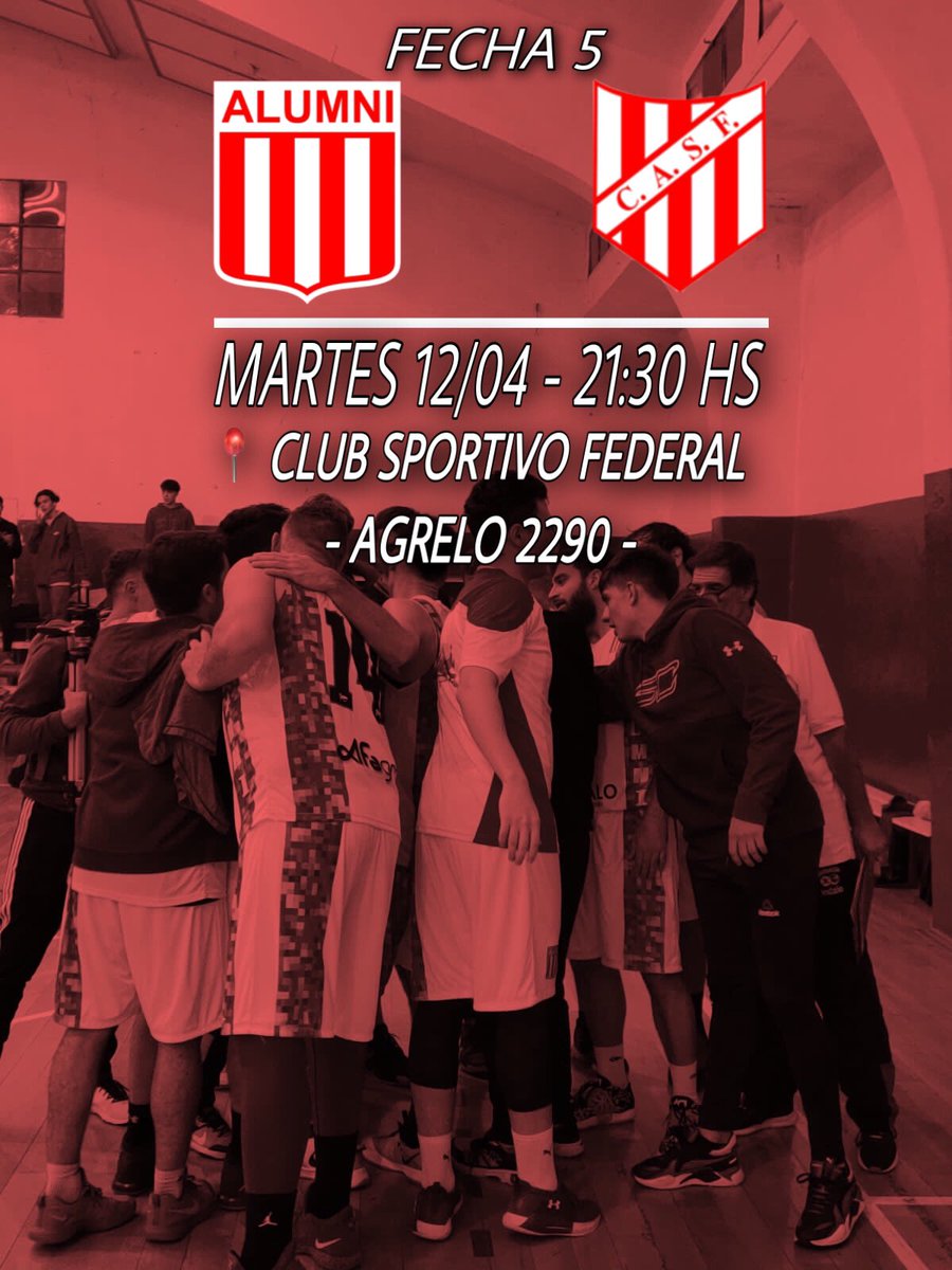 AlumniClubOk's tweet photo. MARTES Y JUEGA EL ALAZAN😍

Por la fecha 5, alumni viajará a rosario para enfrentarse al club Sportivo Federal

#vamosalazan https://t.co/AhFx31IjRJ