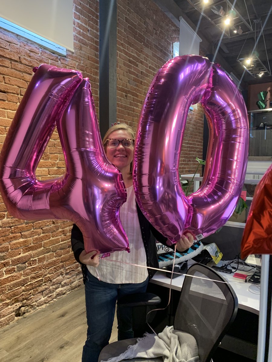 Get_Community's tweet image. Join us in wishing our amazing Art Director, Jenna, a happy 40th birthday! 🎂 We are so happy to have such a special lady on our team.