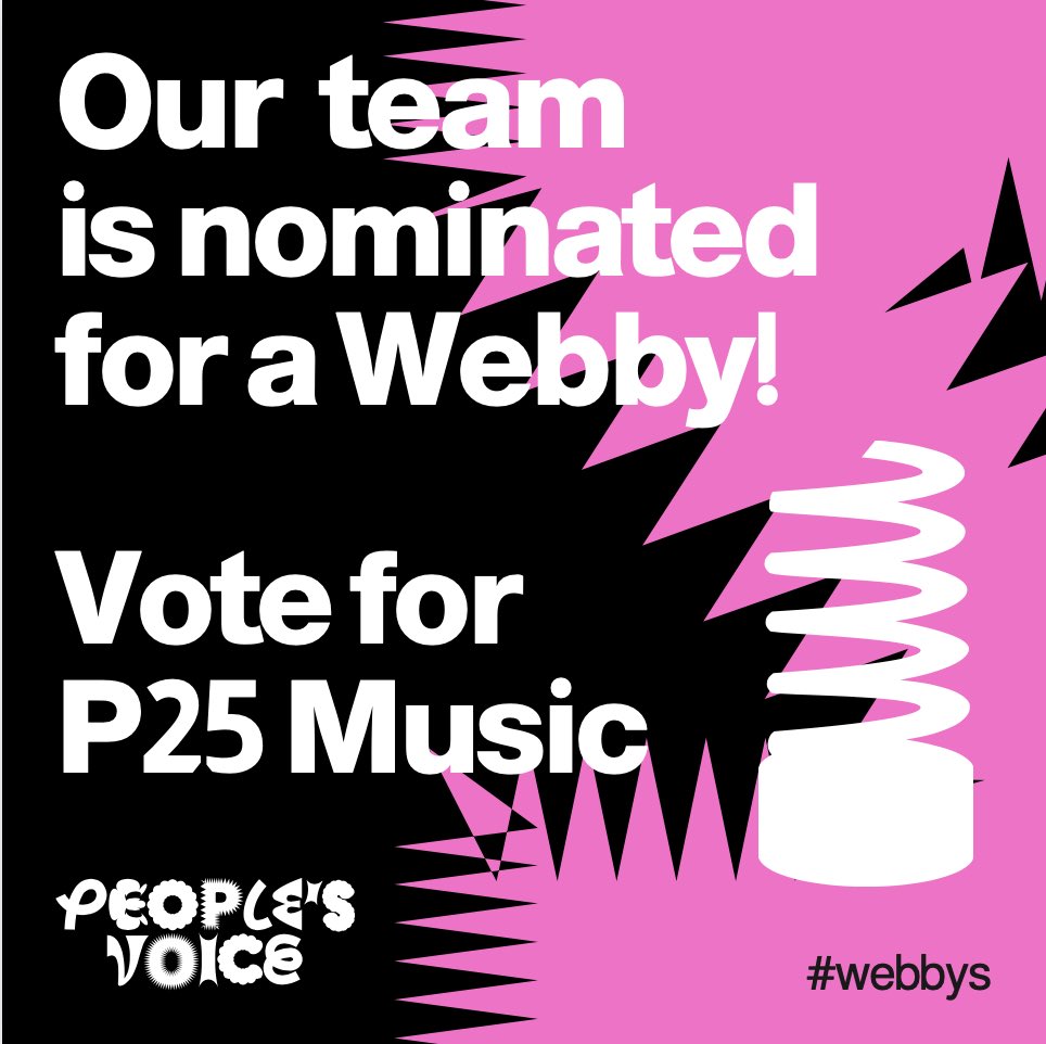 MediaCom is in the running for a @thewebbyawards! Help our Creative Systems Team join the winners circle – vote for P25! 🏆

#MediaComUS #Webbys #P25

bit.ly/3rh7HFu