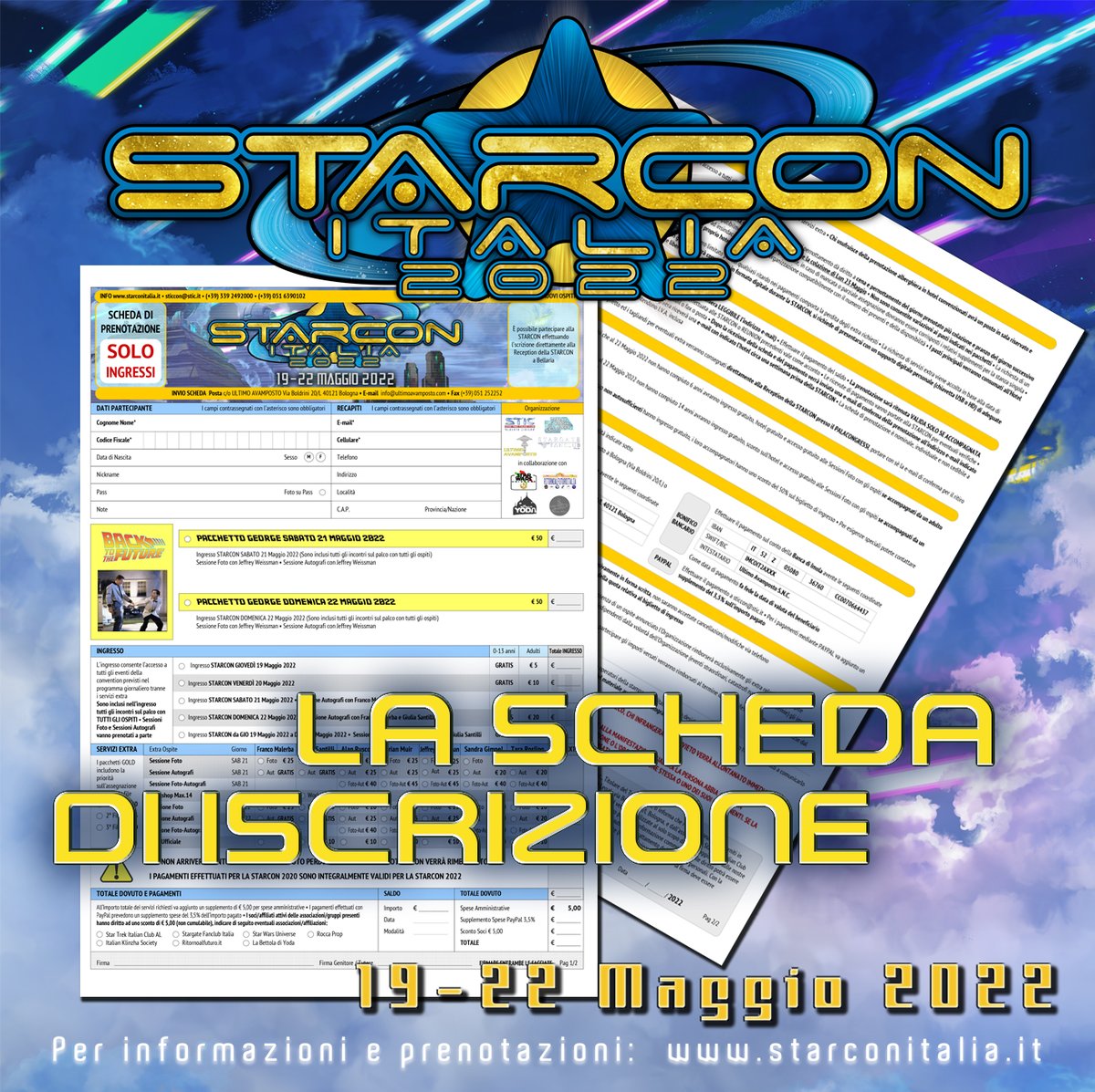ItalianKlinzha's tweet photo. Evviva, dopo tanti ospiti annunciati arriva anche la scheda di iscrizione per la Starcon! Se siete soci di IKS indicatelo nell'apposita sezione della scheda di iscrizione #klingon #klinzha #iks #KronosOne https://t.co/1CZn6fh3Ef https://t.co/ivS1I2mzkX