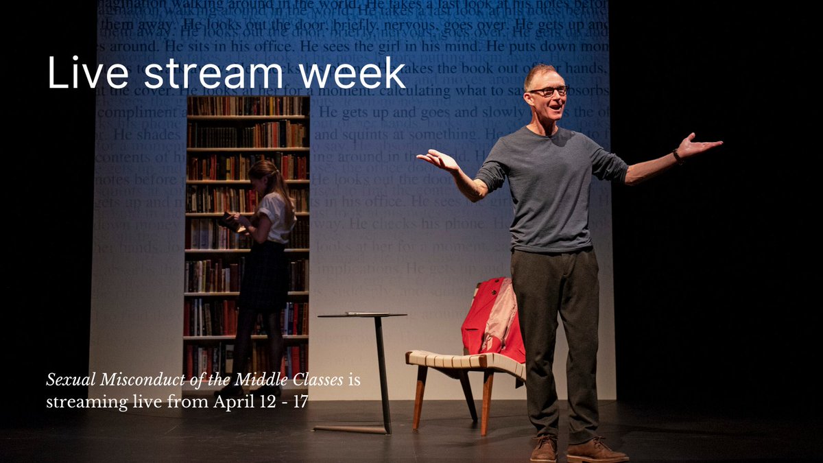 Catch a live stream of Sexual Misconduct of the Middle Classes all this week.

<a href="/vincentquigley/">Vincent Gale</a> and @saradjcanning in Sexual Misconduct of the Middle Classes / 📸Emily Cooper

Shawn Kerwin - Set &amp; Costume Designer/Leigh Ann Vardy - Lighting Designer 

tickets.belfry.bc.ca/TheatreManager…)