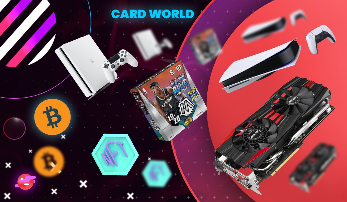 CardWorldIO's tweet image. Who says reselling is dead?💀💀
We do it all: digital art, consoles, GPU, cards, flips, tickets, and so on.
Can't relate. Change is the only constant.🔥🔥🔥🔥
Our members can keep up, 
LIKE+ RT+ Tag 2 friends = Keep your DMs open.💬💬